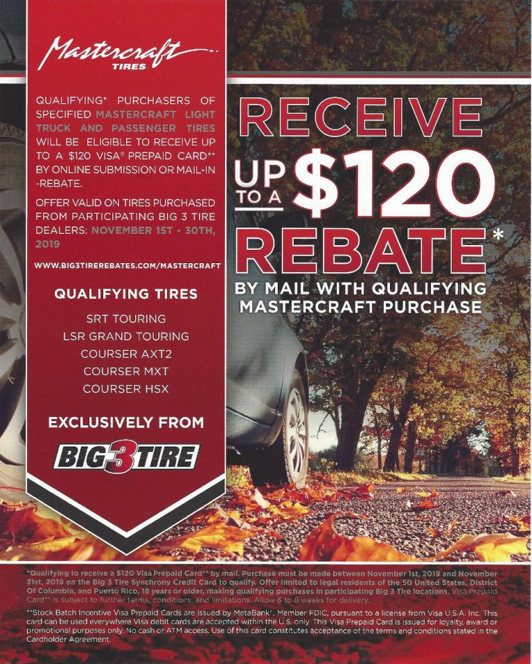 Mastercraft rebate TrevsAutomotive