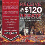 Mastercraft Tire Rebate Of Up To 120 Tire Sales TrevsAutomotive