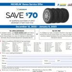 Michelin Tire Rebate 2023 Claim Your Rebate Today TireRebate