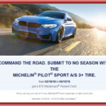 Michelin Tire Rebate And Coupons August 2018