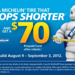 Michelin Tires Fall 2012 70 Rebate Special Michelin Tires Truck