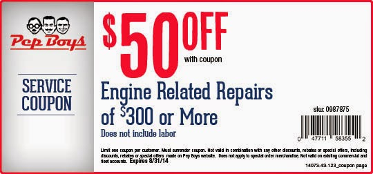 Pep Boys Tire Coupons And Rebates June 2022