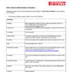 Pirelli Motorcycle Tire Rebate 2022 Printable Rebate Form