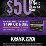 Rebates Evans Tire Service Centers