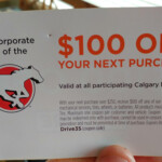 Stampeders Fans Can You Share The Kal Tire Coupon From The Home Game