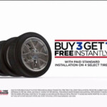 Tire Kingdom TV Commercial Buy Three Get One Free 50 Mail In