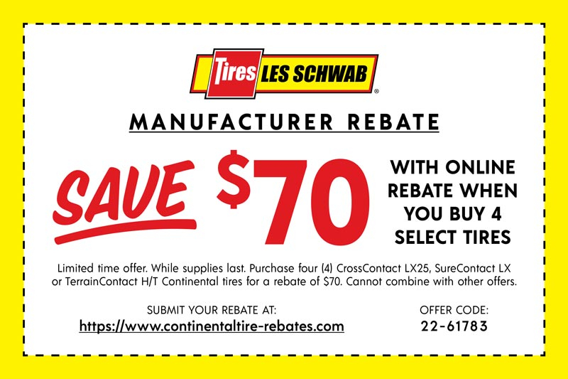 Tire Sale Discount Wheels Tires Les Schwab