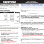 Toyo Tires Rebate 2022 Printable Rebate Form