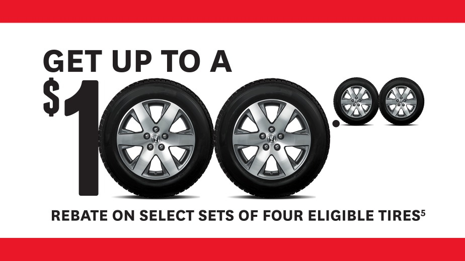 Up To 100 In Winter Tire Rebates Dow Honda