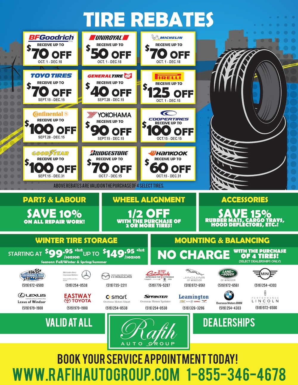 Winter Tire Sale Leamington Chevrolet Buick GMC Inc 