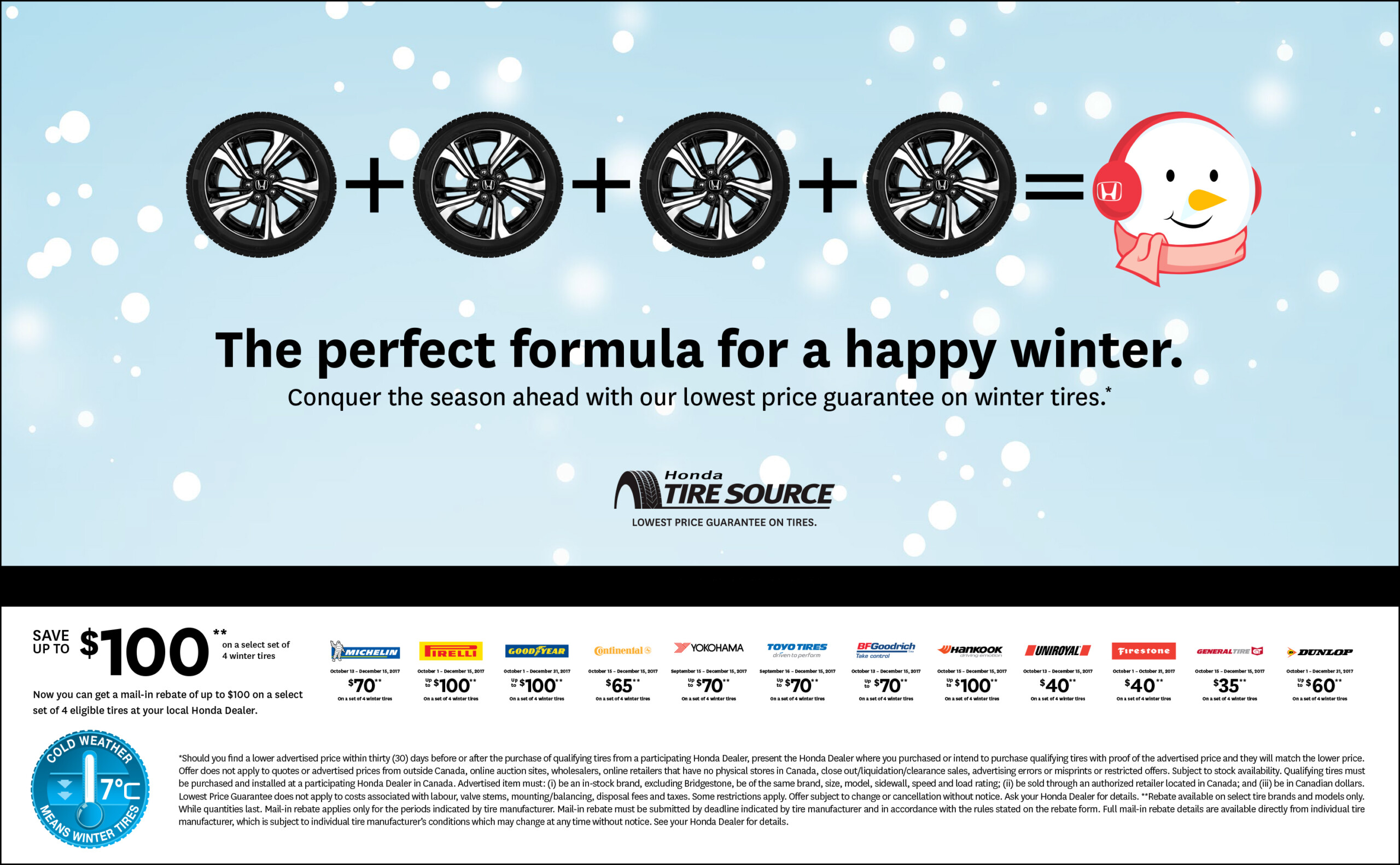 Winter Tires Vs All Season Tires Cambridge Centre Honda