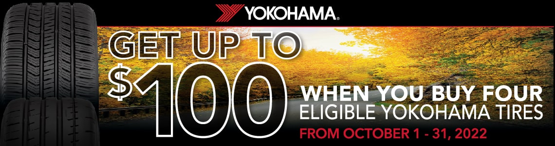 Yokohama Tires 2022 Fall Rebate Tires easy